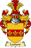 English Coat of Arms (v.23) for the family Leonard