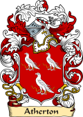 English or Welsh Family Coat of Arms (v.23) for Atherton (Lancashire)