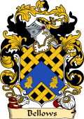 English or Welsh Family Coat of Arms (v.23) for Bellows (Lancashire)