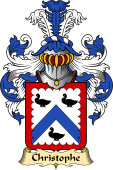 French Family Coat of Arms (v.23) for Christophe