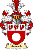 English Coat of Arms (v.23) for the family Hancock (e)