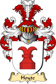 v.23 Coat of Family Arms from Germany for Hoyte