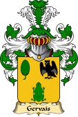 French Family Coat of Arms (v.23) for Gervais