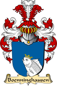 v.23 Coat of Family Arms from Germany for Boenninghausen