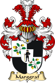 v.23 Coat of Family Arms from Germany for Marggraf