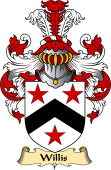 English Coat of Arms (v.23) for the family Willis