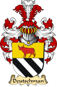 v.23 Coat of Family Arms from Germany for Deutschman
