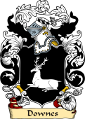 English or Welsh Family Coat of Arms (v.23) for Downes