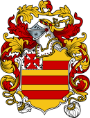 English or Welsh Coat of Arms for Garfield (Tuddington, Middlesex)