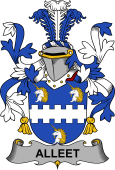 Irish Coat of Arms for Alleet