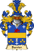 French Family Coat of Arms (v.23) for Barrier