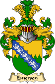 English Coat of Arms (v.23) for the family Emerson