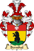 v.23 Coat of Family Arms from Germany for Bernthal