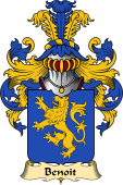 French Family Coat of Arms (v.23) for Benoit