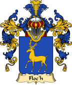 French Family Coat of Arms (v.25) Floc'h