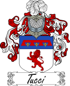 Araldica Italiana Coat of arms used by the Italian family Tucci