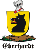 German shield on a mount for Eberhardt