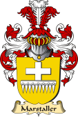v.23 Coat of Family Arms from Germany for Marstaller