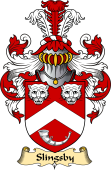 English Coat of Arms (v.23) for the family Slingsby