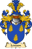 English Coat of Arms (v.23) for the family Leveson