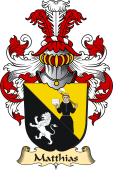 v.23 Coat of Family Arms from Germany for Matthias