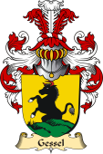 v.23 Coat of Family Arms from Germany for Gessel
