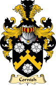 English Coat of Arms (v.23) for the family Cornish