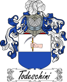 Araldica Italiana Coat of arms used by the Italian family Todeschini