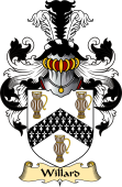 English Coat of Arms (v.23) for the family Willard