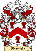 English or Welsh Family Coat of Arms (v.23) for Sheffield