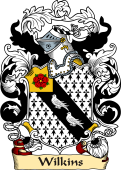 English or Welsh Family Coat of Arms (v.23) for Wilkins