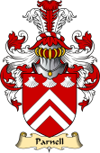 English Coat of Arms (v.23) for the family Parnell