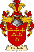 English Coat of Arms (v.23) for the family Theobald