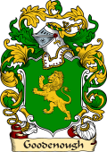 English or Welsh Family Coat of Arms (v.23) for Goodenough (Ref Burke's)