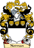 English or Welsh Family Coat of Arms (v.23) for Norman