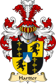 v.23 Coat of Family Arms from Germany for Hartter