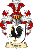 v.23 Coat of Family Arms from Germany for Reisser