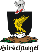 German shield on a mount for Hirschvogel