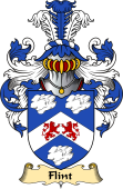 English Coat of Arms (v.23) for the family Flint