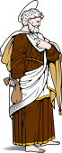 Catholic Saints Clipart image: St Matthew 