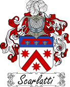 Araldica Italiana Coat of arms used by the Italian family Scarlatti