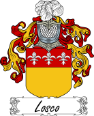 Araldica Italiana Coat of arms used by the Italian family Losco