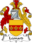 English Coat of Arms for the family Leonard