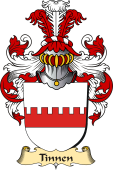 v.23 Coat of Family Arms from Germany for Tinnen