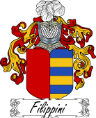 Araldica Italiana Coat of arms used by the Italian family Filippini