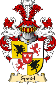 v.23 Coat of Family Arms from Germany for Speidl