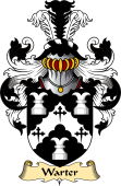 English Coat of Arms (v.23) for the family Warter
