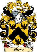 English or Welsh Family Coat of Arms (v.23) for Shaw