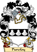 English or Welsh Family Coat of Arms (v.23) for Purefoy (1227)