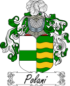 Araldica Italiana Coat of arms used by the Italian family Polani